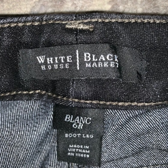 WHITE HOUSE BLACK MARKET Bootcut Stretch J… - Picture 4 of 4